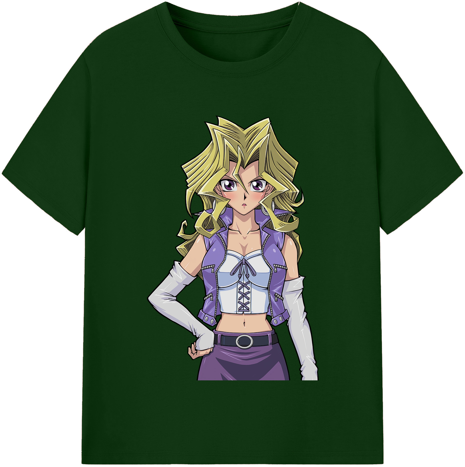 （画像用） 遊☆戯☆王 Yu-Gi-Oh! 綿100％半袖Tシャツ（フロントプリント）